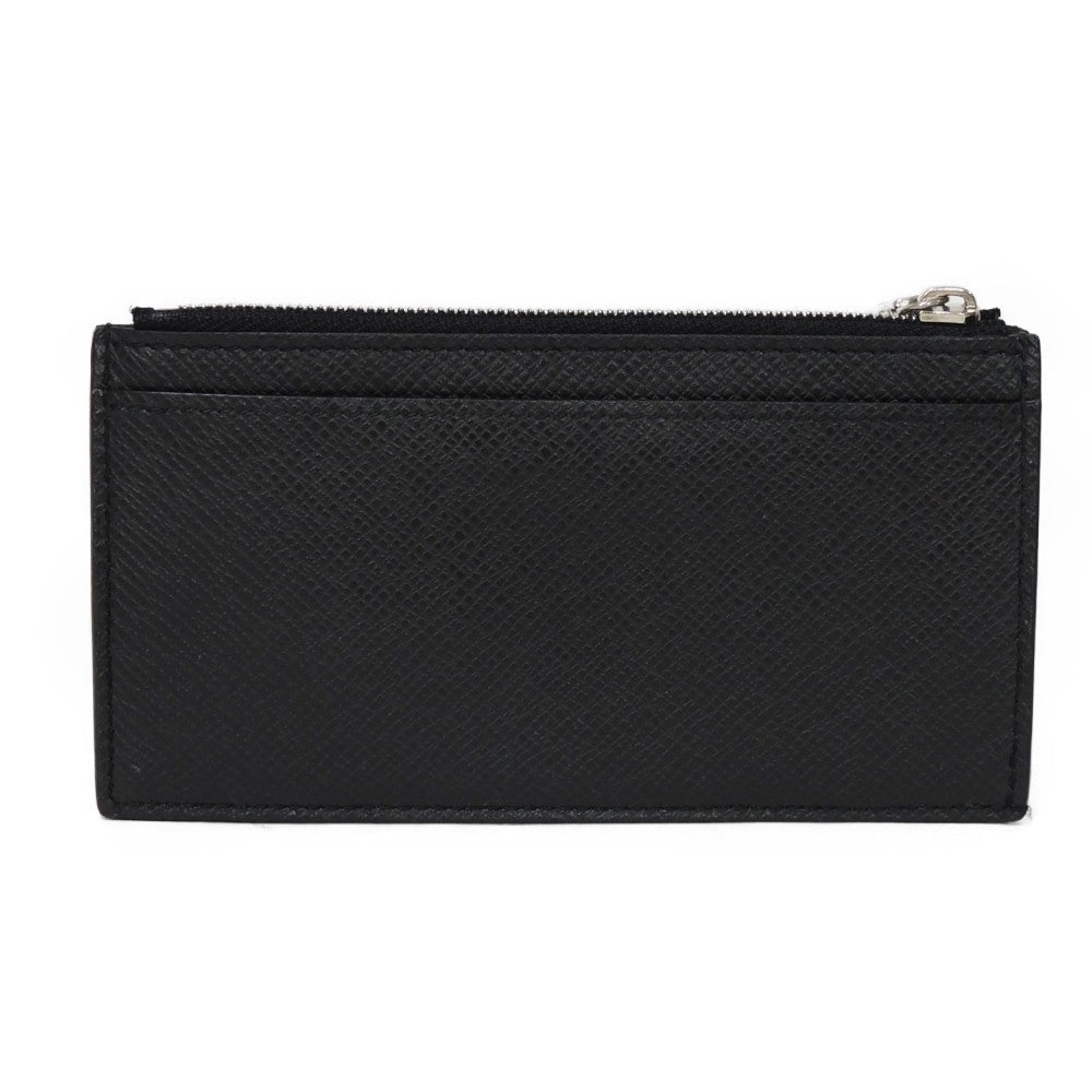 LOUIS VUITTON Coin case M62914 Taiga leather (embossed) Noir Taiga Coin card holder