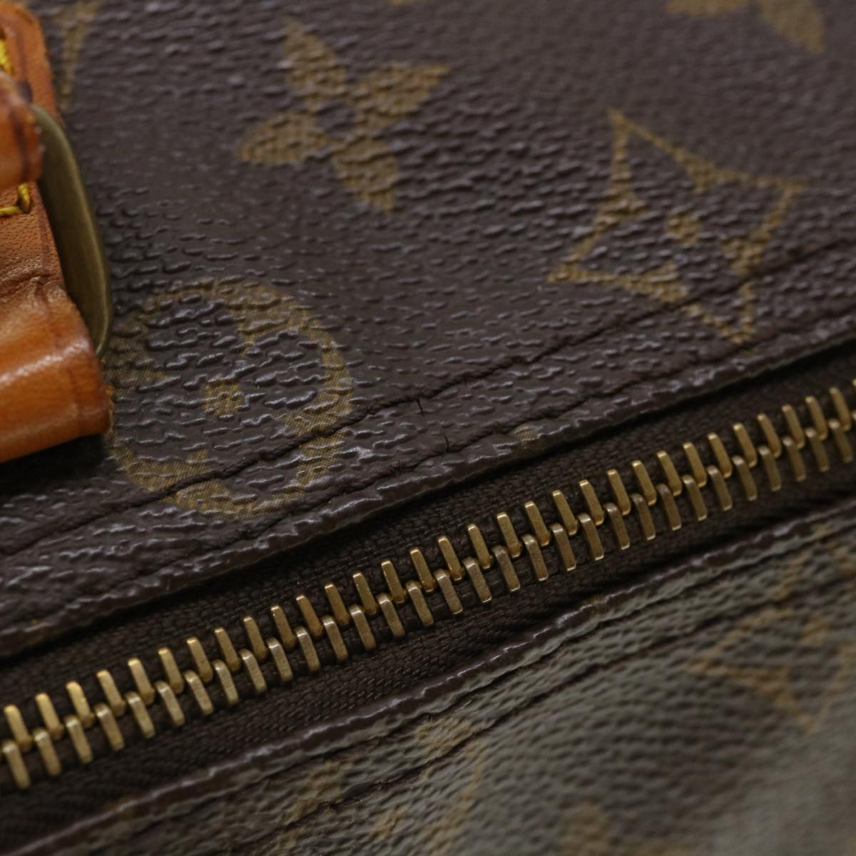 Louis Vuitton Brown Canvas Speedy 30 handbag bag