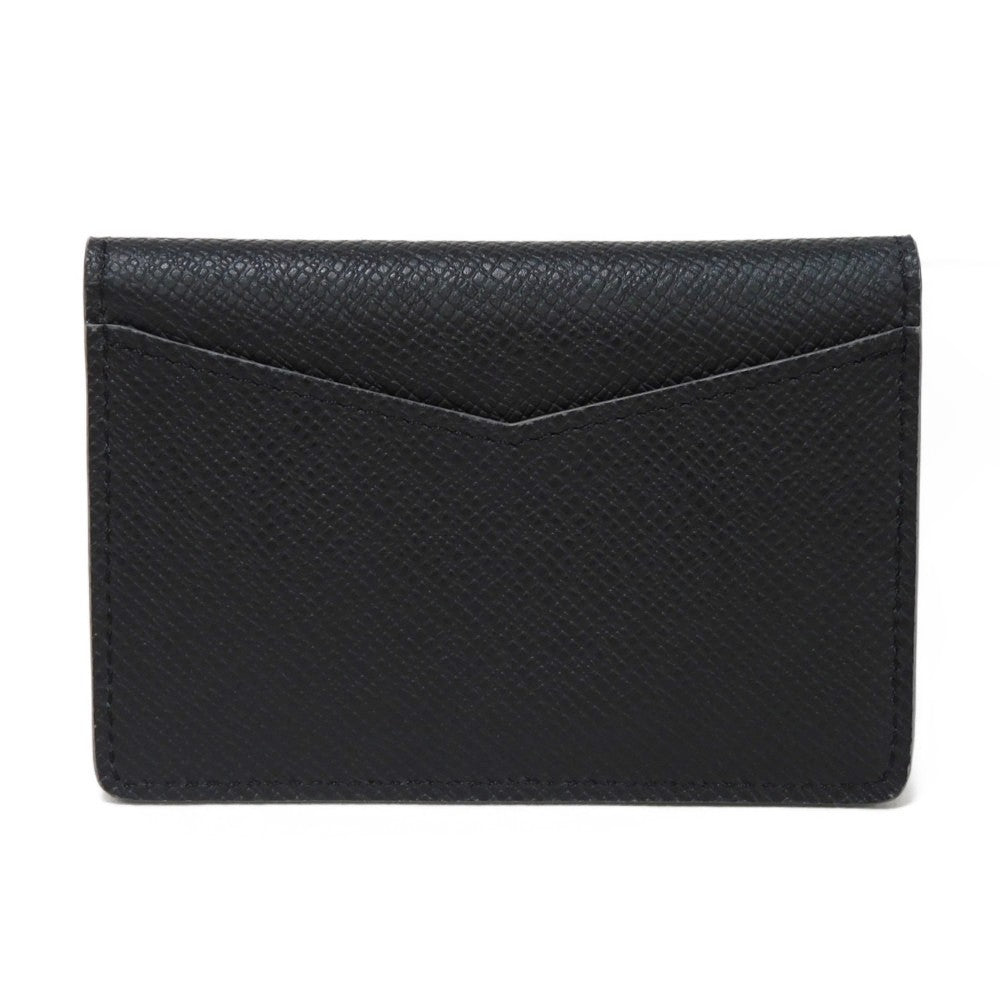 LOUIS VUITTON Card Case M30375 Taiga leather (embossed) Noir Taiga Organizer De Poch