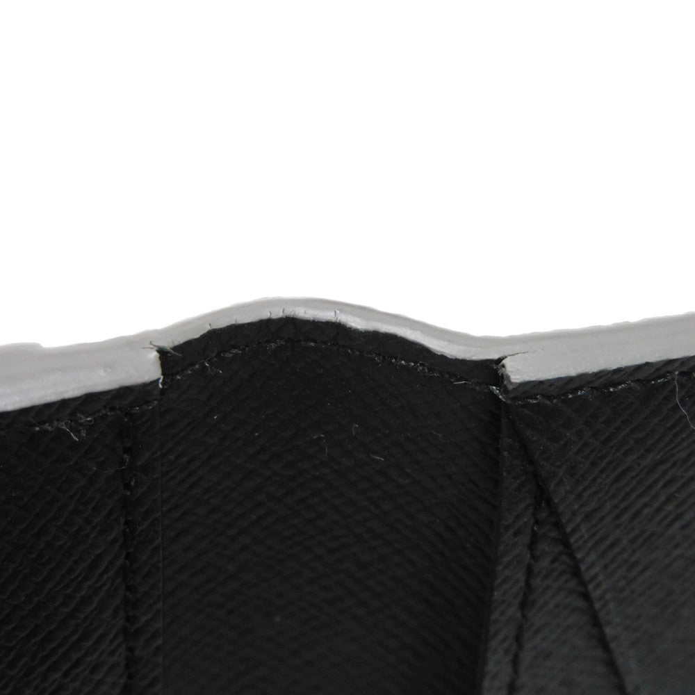 LOUIS VUITTON Card Case M30375 Taiga leather (embossed) Noir Taiga Organizer De Poch