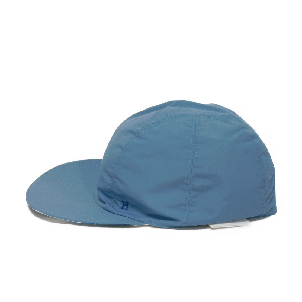 HERMES hat polyamide Ciel Couvert Decoupage de H Roger reversible newsboy cap