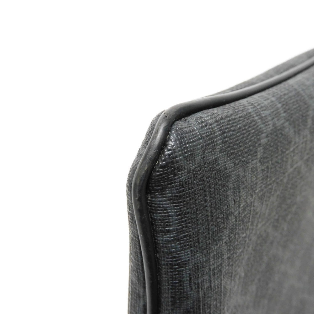 GUCCI Shoulder Bag 162904 GG Plus Canvas (PVC-coated) x Calfskin Leather black GG plus Medium messenger bag