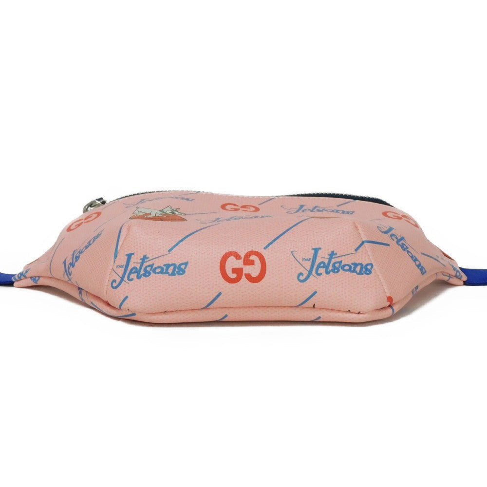GUCCI Sling bag 502095 FACAK 4957 PVC canvas pink Chilled license The Jetsons Waist Pouch