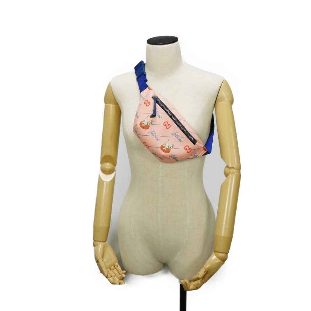 GUCCI Sling bag 502095 FACAK 4957 PVC canvas pink Chilled license The Jetsons Waist Pouch