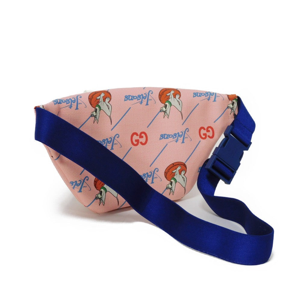 GUCCI Sling bag 502095 FACAK 4957 PVC canvas pink Chilled license The Jetsons Waist Pouch