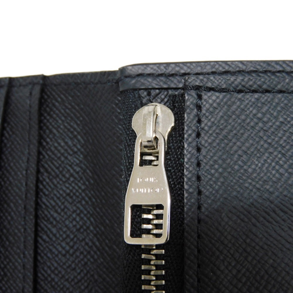 LOUIS VUITTON Bifold Wallet N61226 Damier Graffit canvas x grain leather Noir Damier Graphite Portefeuille Regular