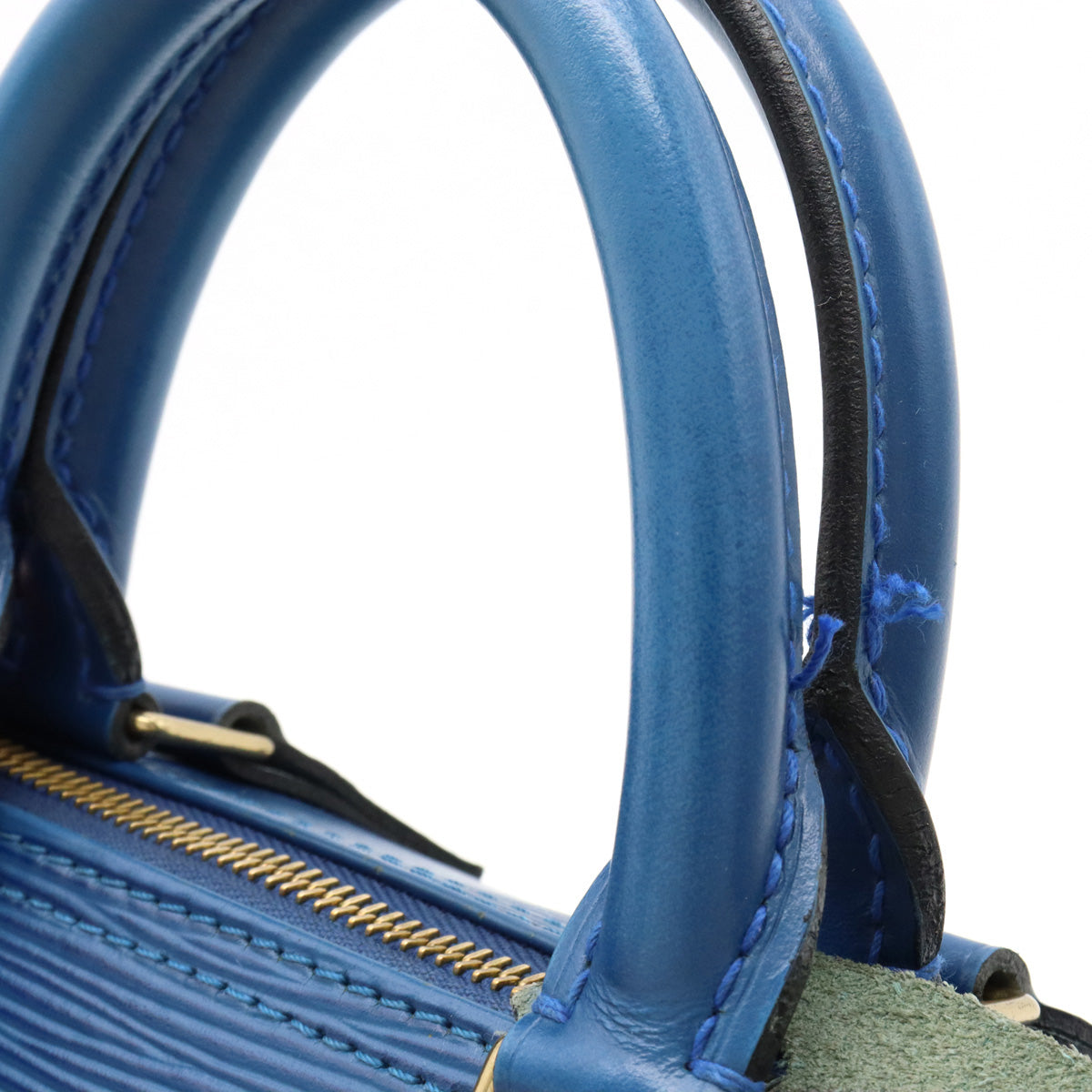 Louis Vuitton Blue Epi Speedy 25 Handbag M43015