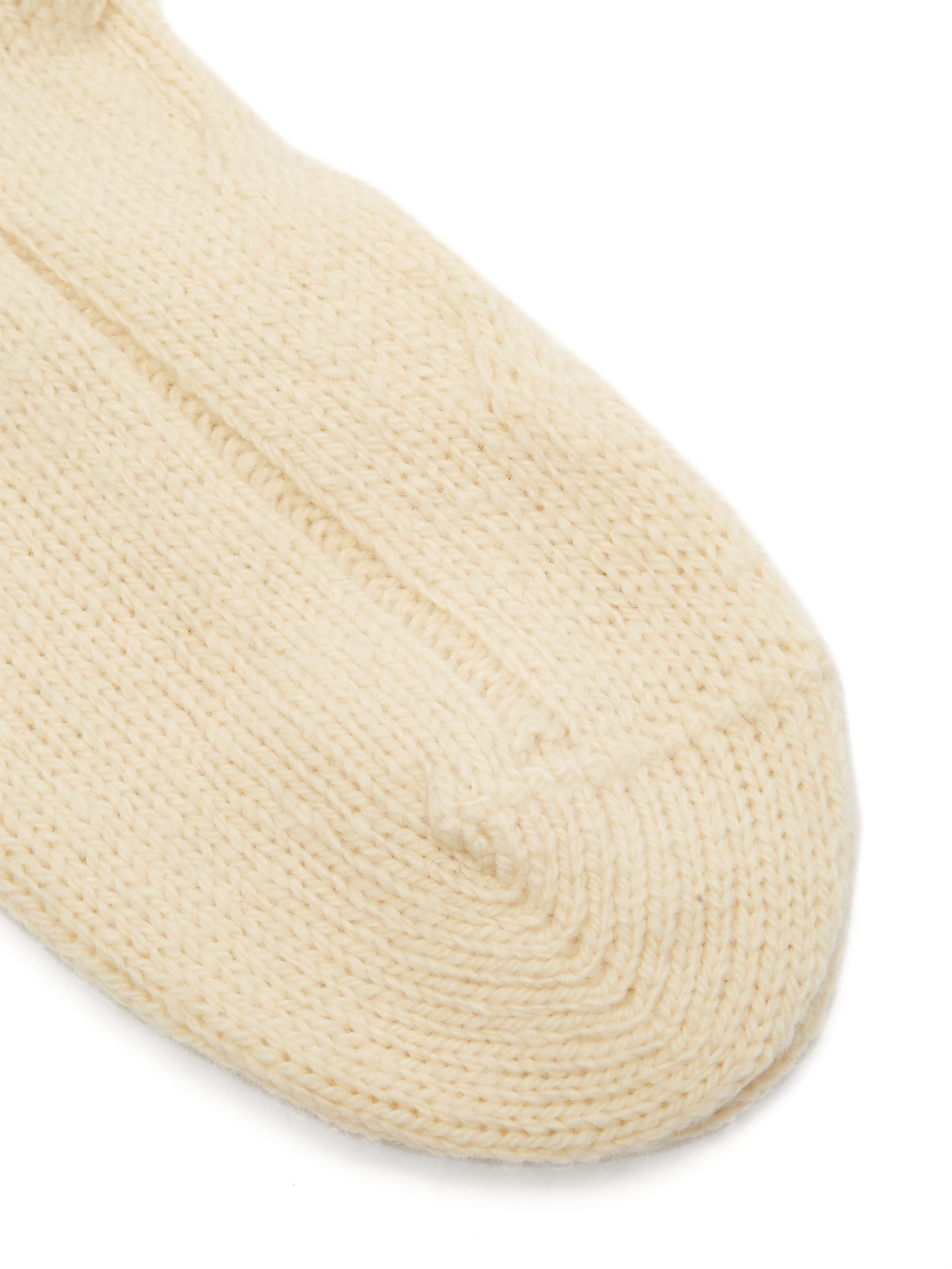 Gucci NY Yankees Wool Knit Socks in Beige