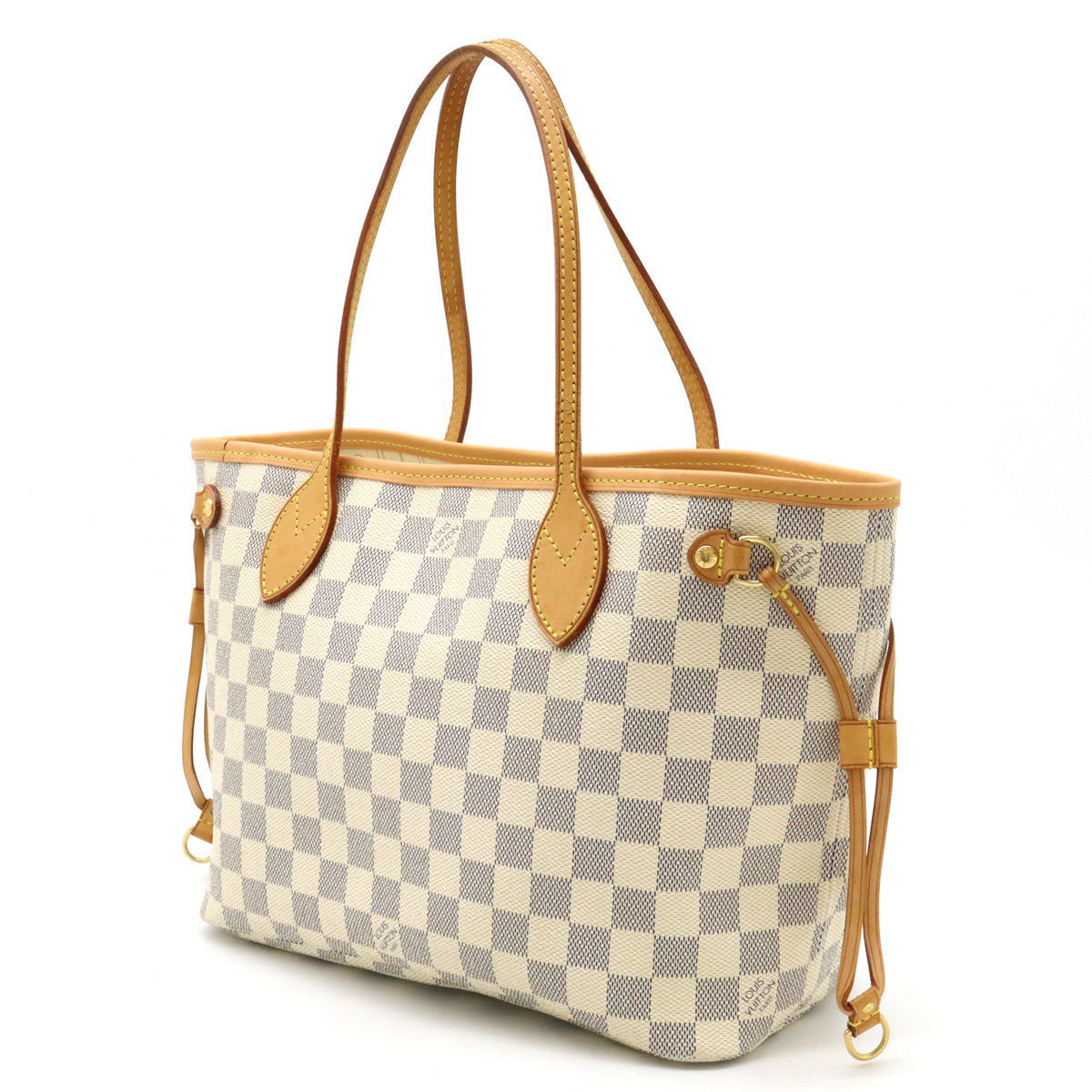 Louis Vuitton Damier Azur Neverfull PM Tote Bag N51110