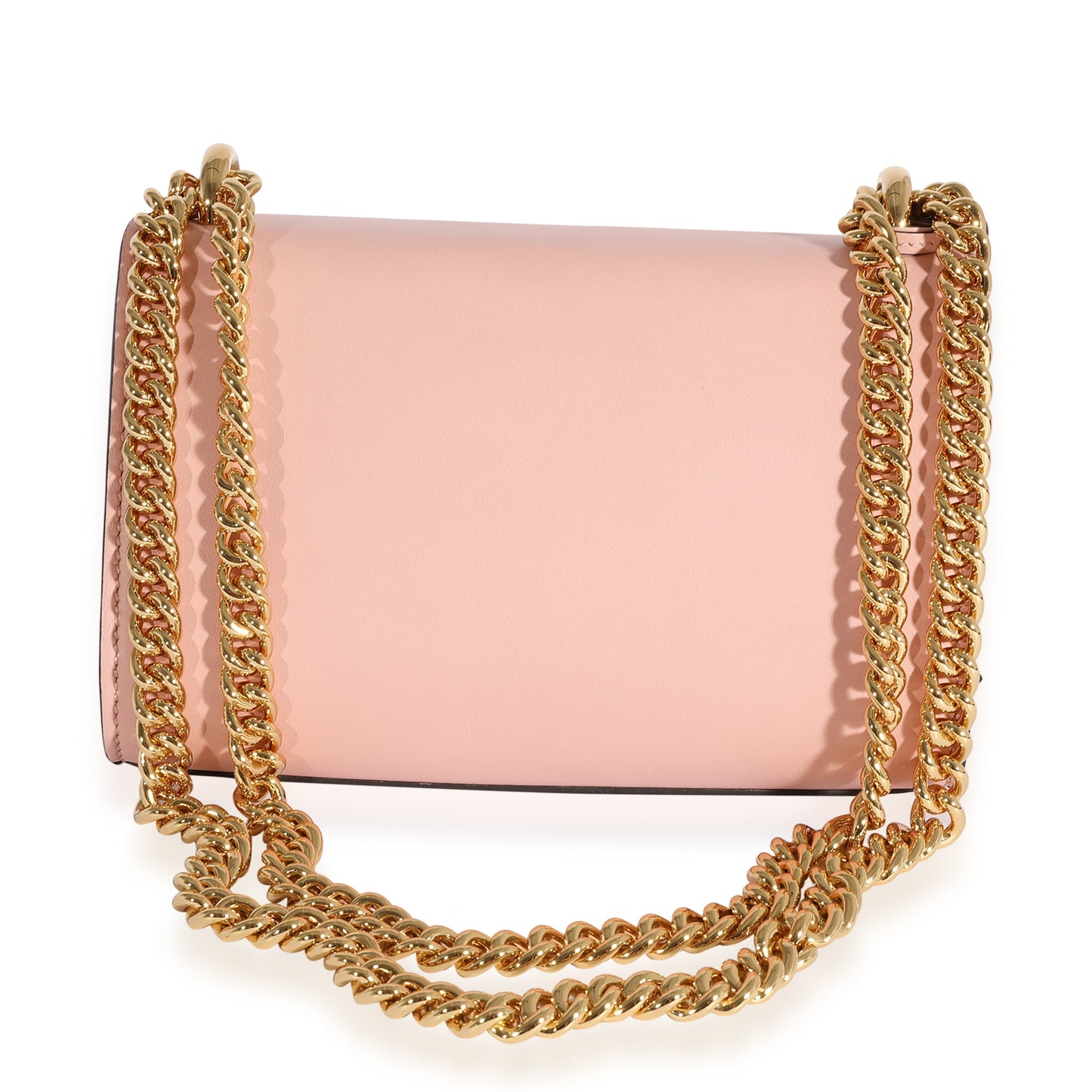 GUCCI Crystal Star Pink Calfskin Small Padlock Bag