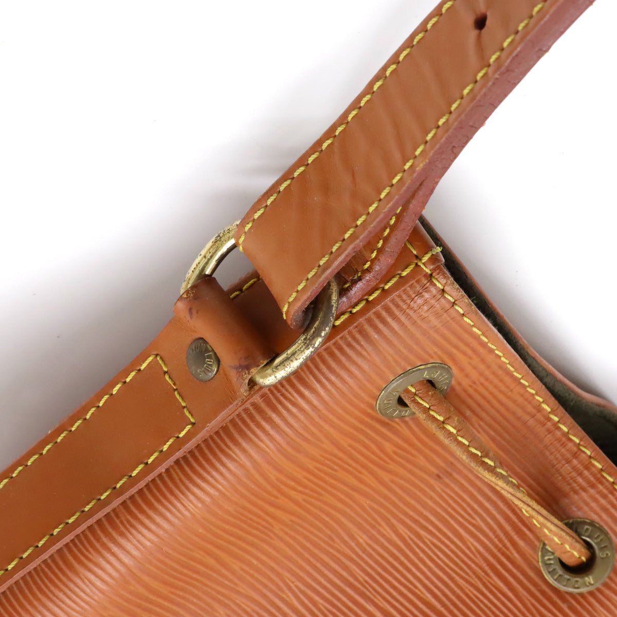 Louis Vuitton Epi Noe Shoulder Bag Brown M44108