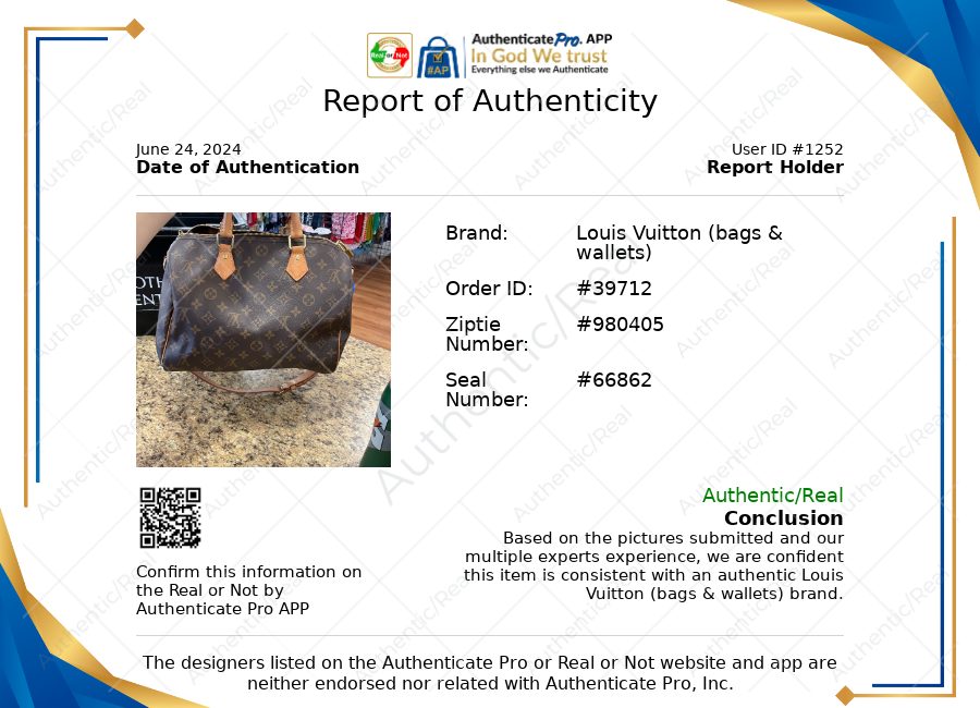 HandBag Luxury Designer Louis Vuitton, Size Medium