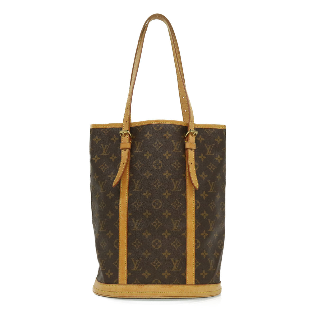 Louis Vuitton Brown Canvas Bucket shoulder bag