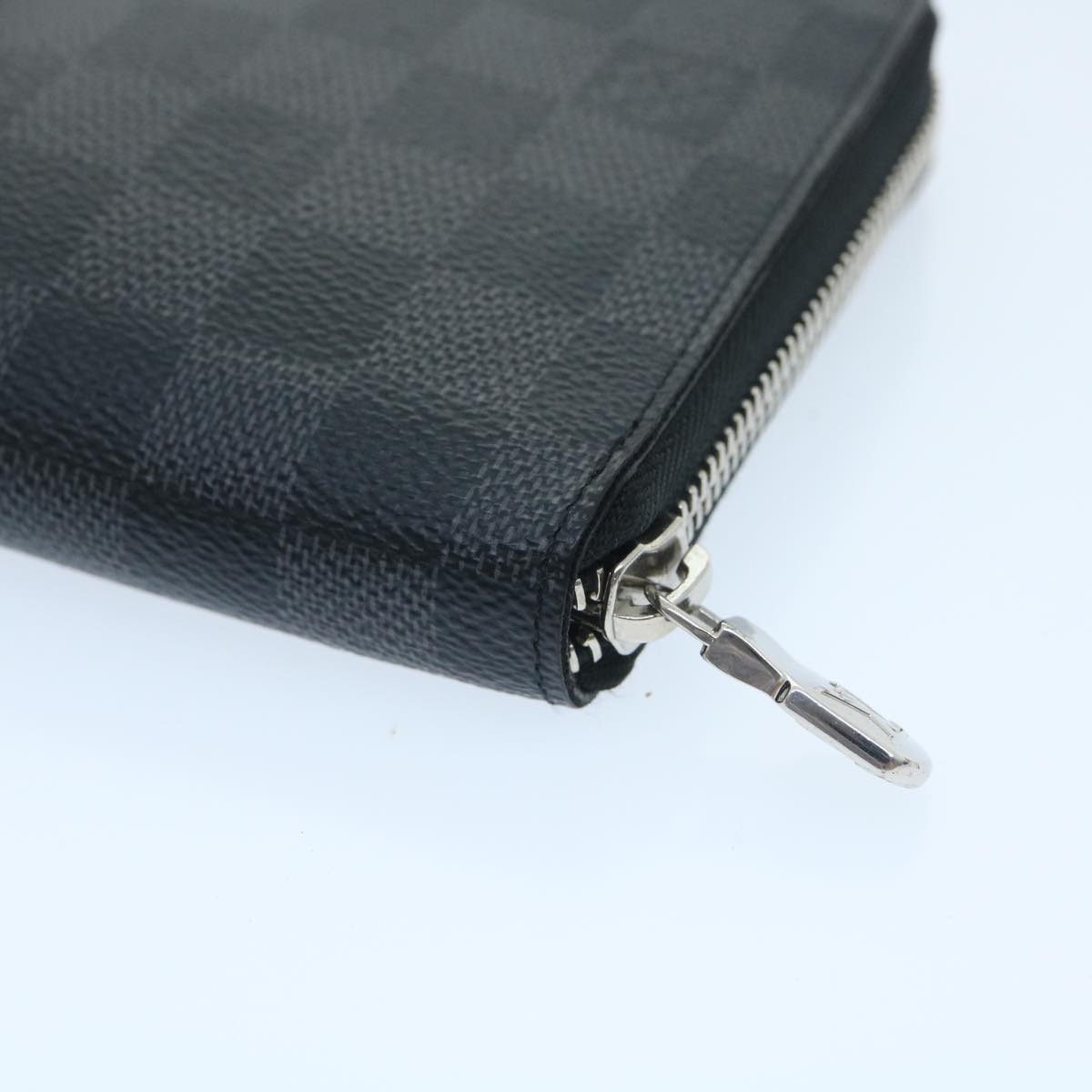 Louis Vuitton Gray Canvas Zippy organizer wallet accessories