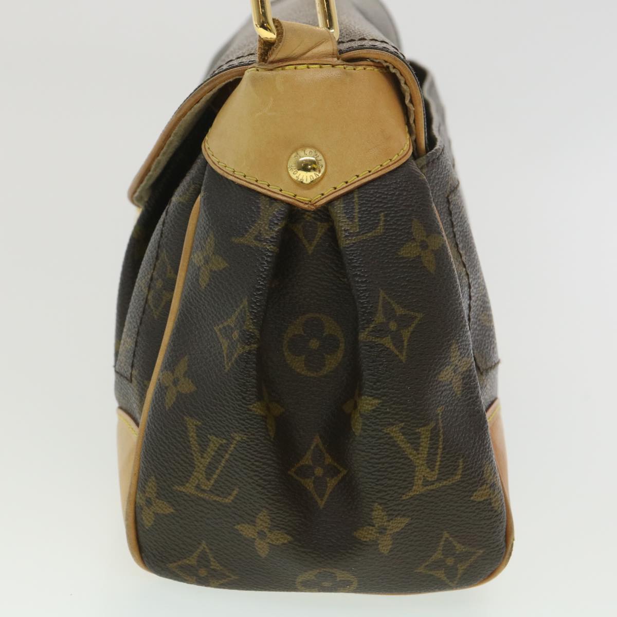 Louis Vuitton Brown Canvas Beverly shoulder bag
