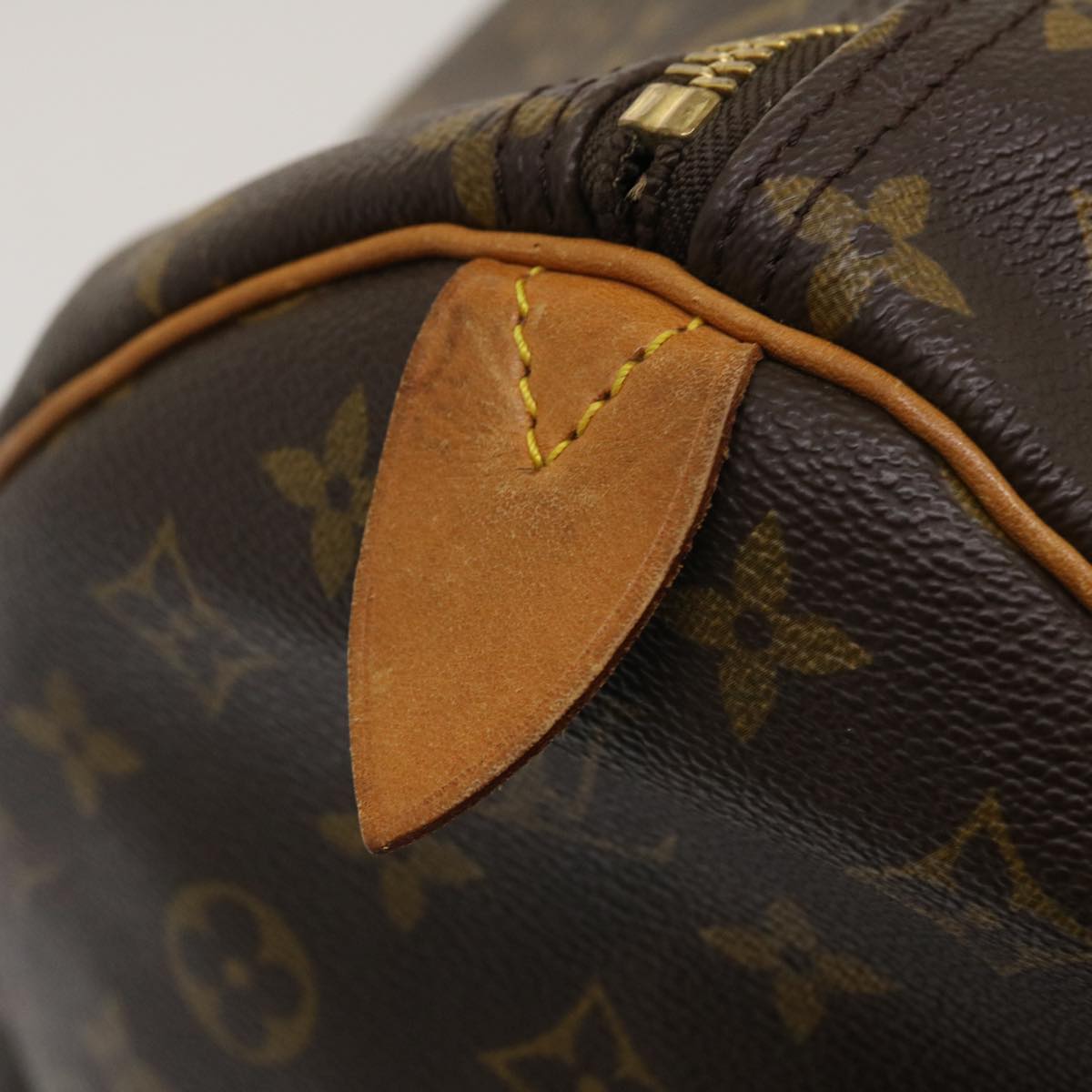 Louis Vuitton Brown Canvas Keepall 60 travel bag
