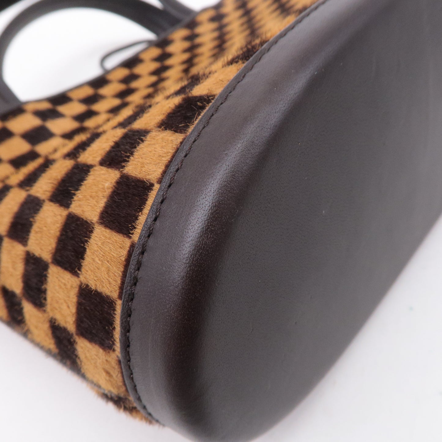 Louis Vuitton Damier Sauvage Impala Hand Bag Brown M92133