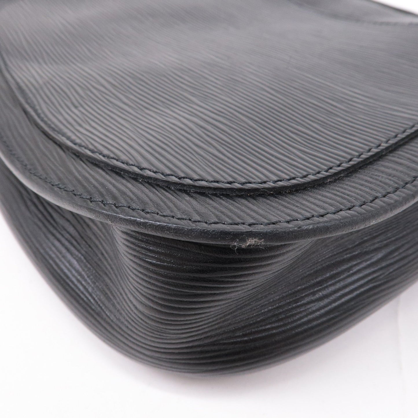 Louis Vuitton Epi Saint Cloud Shoulder Bag Black Noir M52192