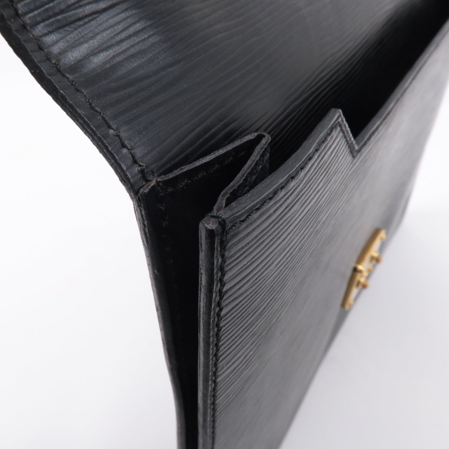 Louis Vuitton Epi Porte Document Senateur Clutch Bag M54452