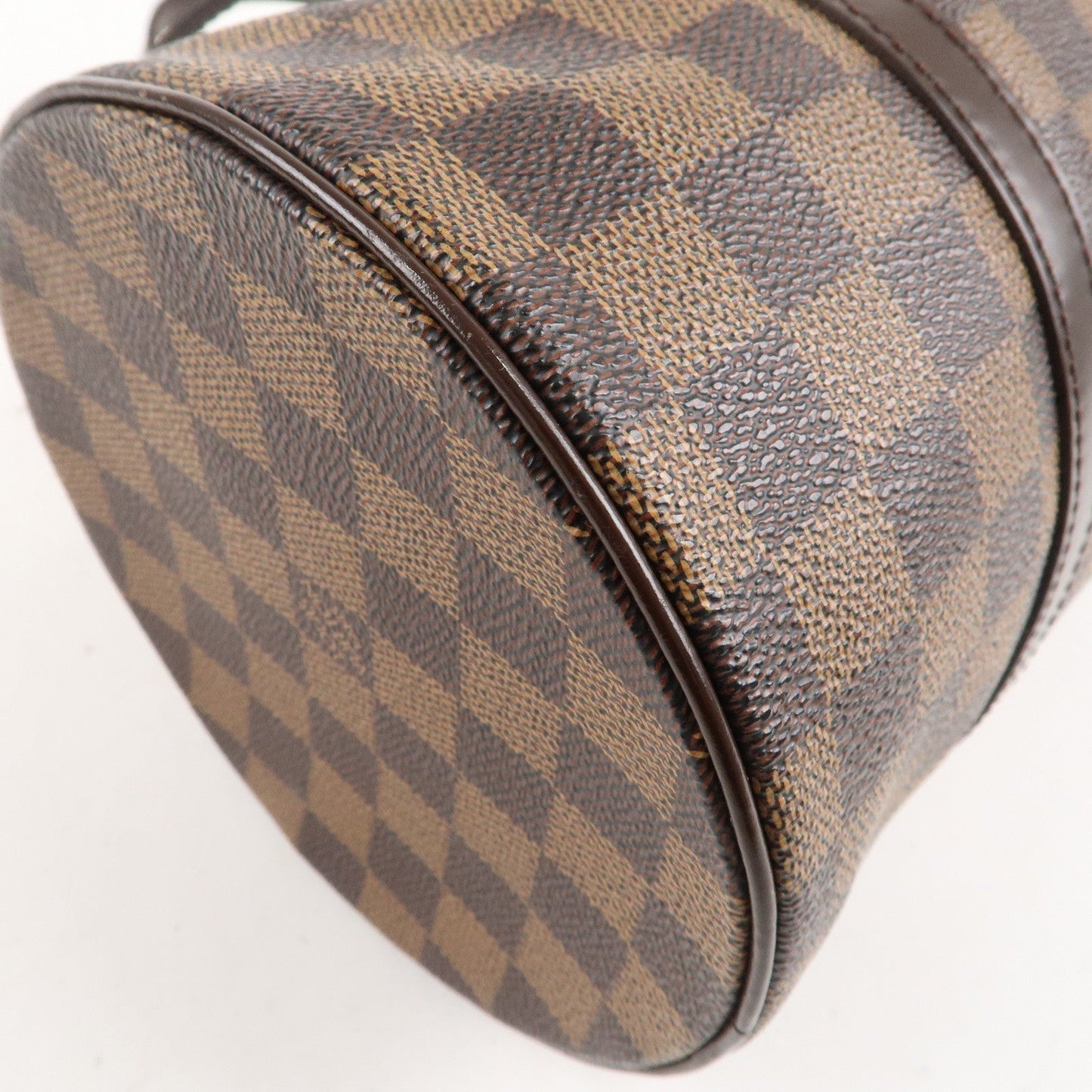 Authe Louis Vuitton Damier Papillon 30 Hand Bag & Pouch Brown N51303