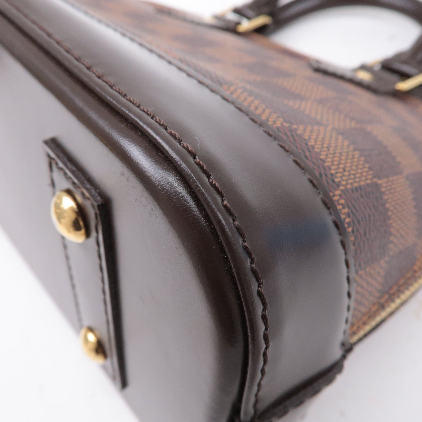 Louis Vuitton Damier Alma BB 2Way Shoulder Bag Hand Bag N41221
