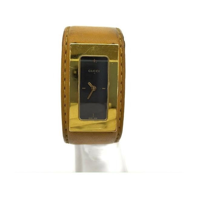 Gucci Gold Camel Black Watch