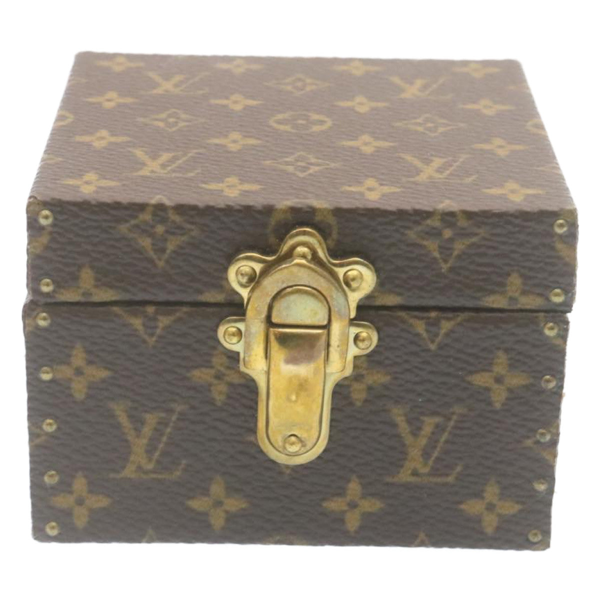 Louis Vuitton Gray Canvas Jewelry case wallet accessories