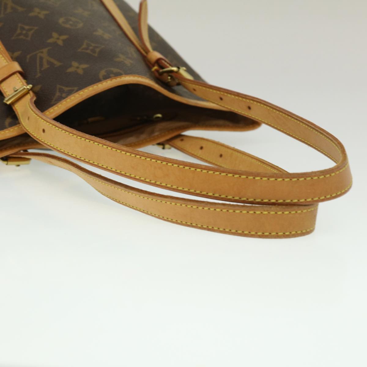 Louis Vuitton Brown Canvas Bucket shoulder bag