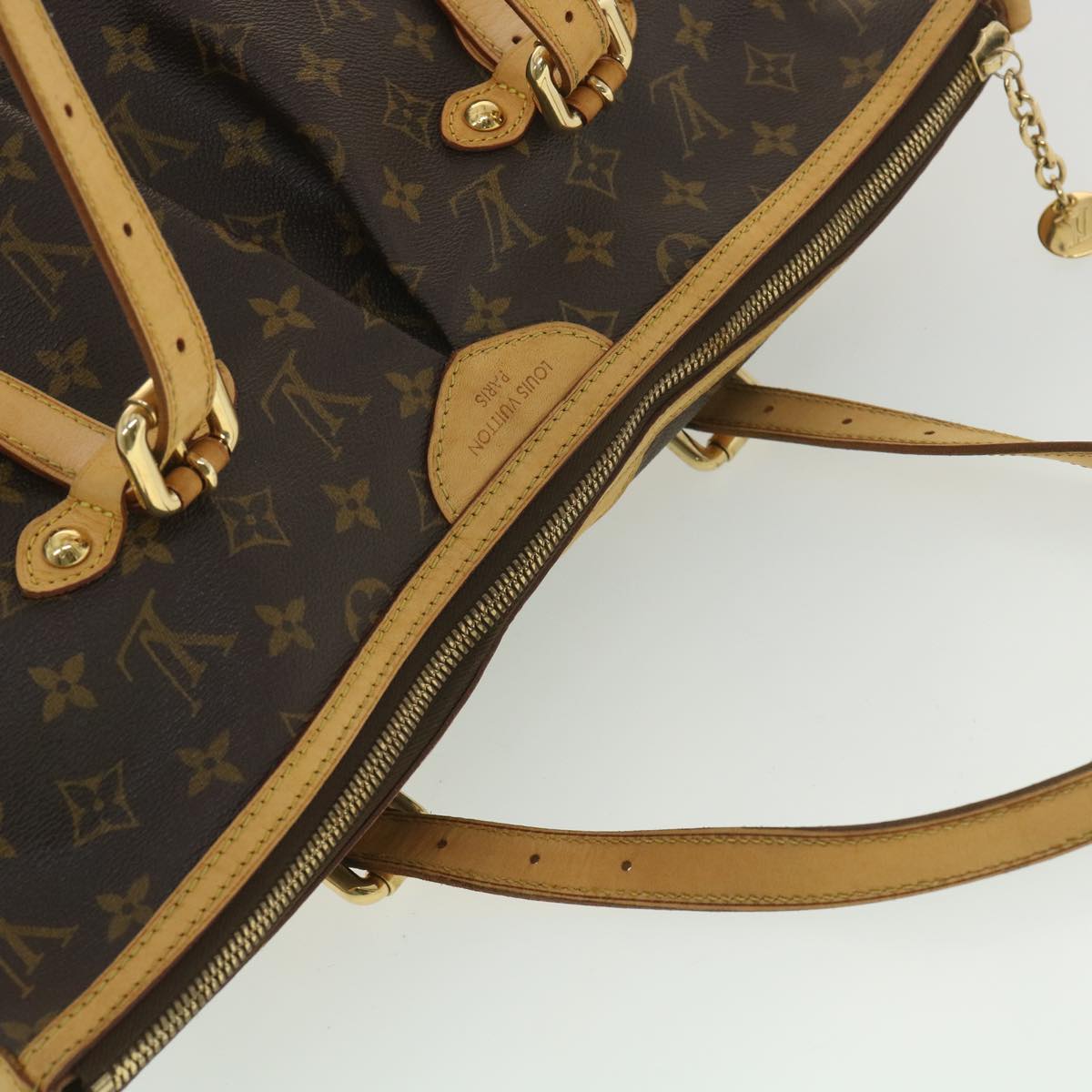 Louis Vuitton Brown Canvas Palermo shoulder bag