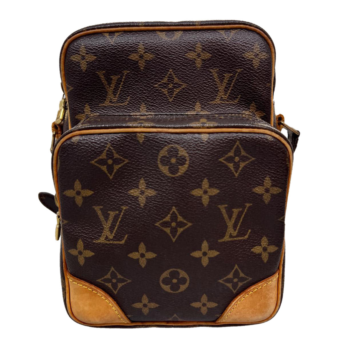 Louis Vuitton Brown Canvas Amazone shoulder bag