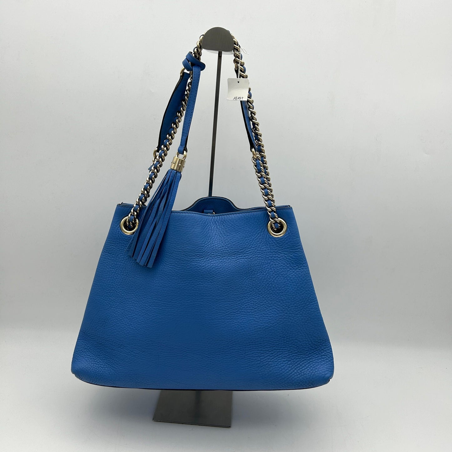 Gucci | Bags | New Gucci Soho Limited Ed Caspian Blue Double Chain Shoulder Bag AE935