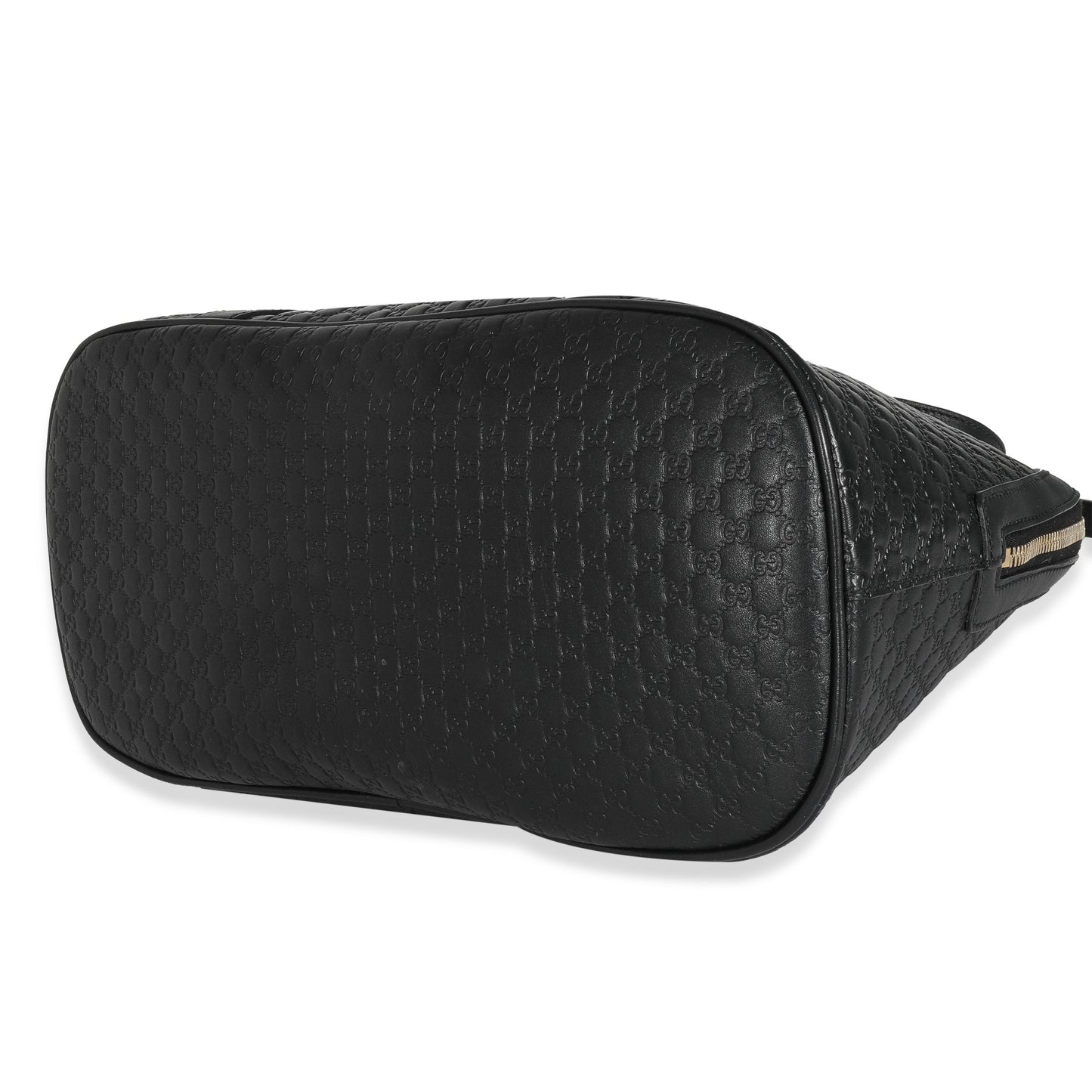 Gucci Black Microguccissima Medium Dome Satchel