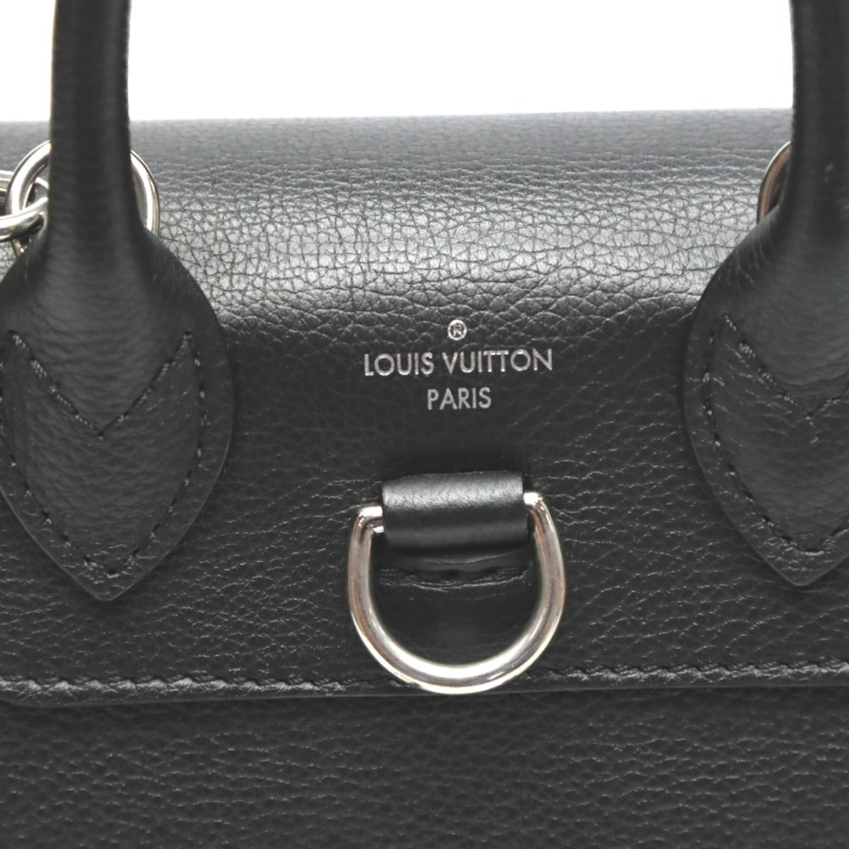 LOUIS VUITTON Backpack M54573 leather Noir Taurillon Clemence bag mini