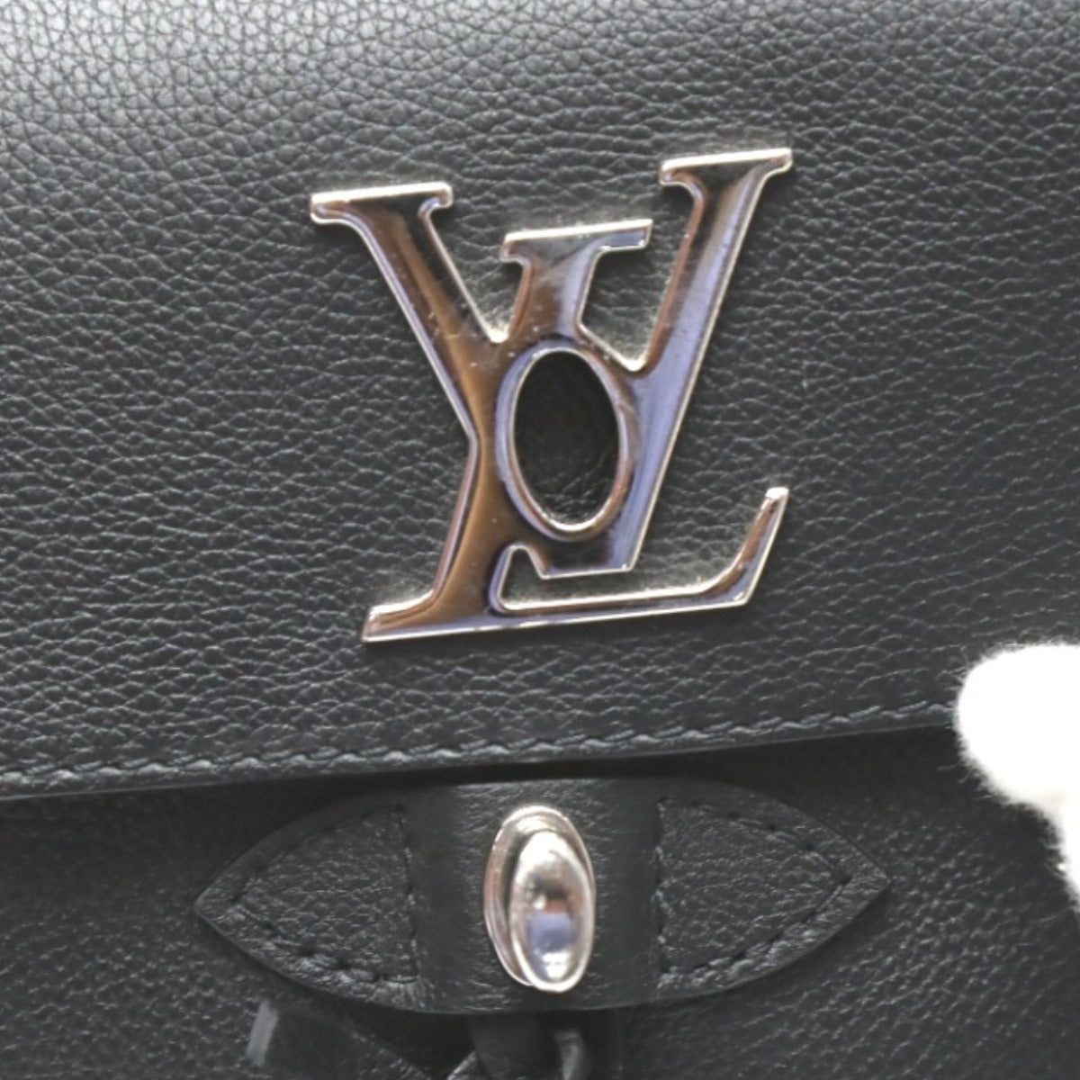 LOUIS VUITTON Backpack M54573 leather Noir Taurillon Clemence bag mini