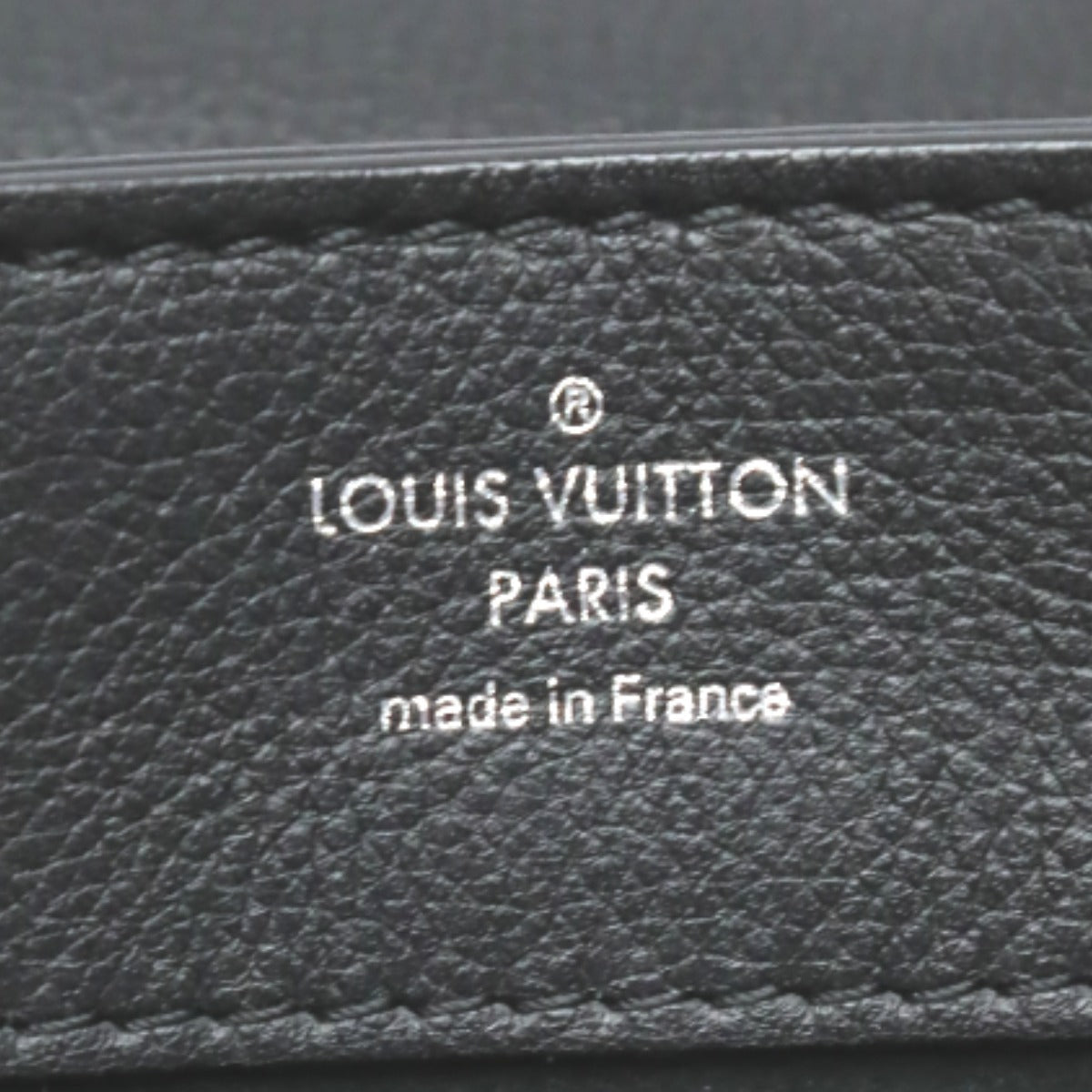 LOUIS VUITTON Backpack M54573 leather Noir Taurillon Clemence bag mini