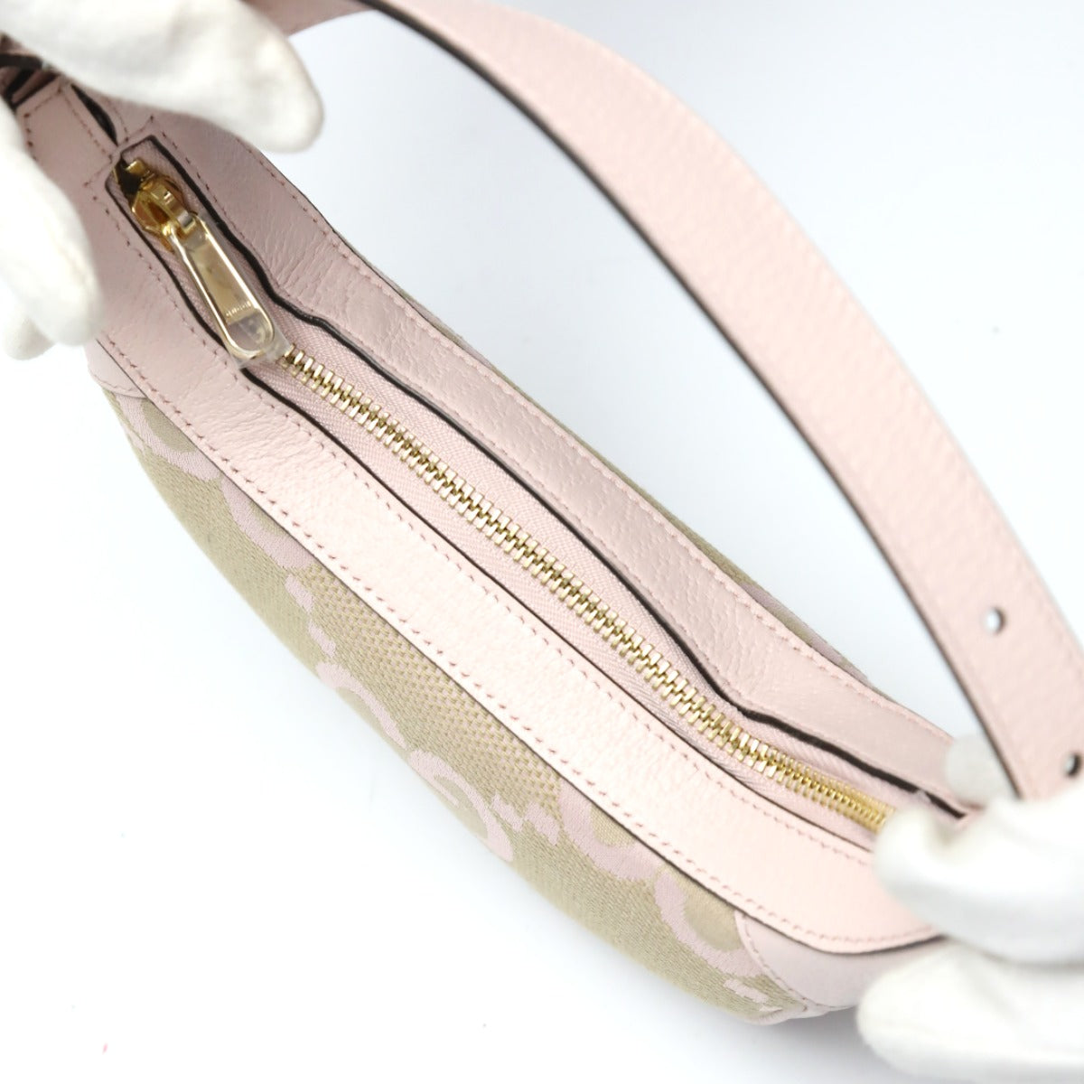 GUCCI Handbag 658551 GG canvas pink Ophidia Jumbo GG Mini bag
