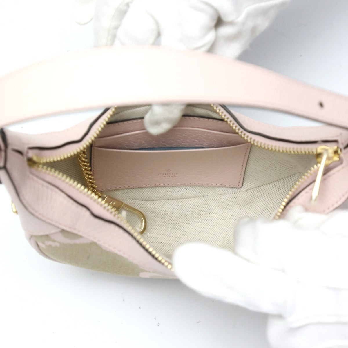 GUCCI Handbag 658551 GG canvas pink Ophidia Jumbo GG Mini bag