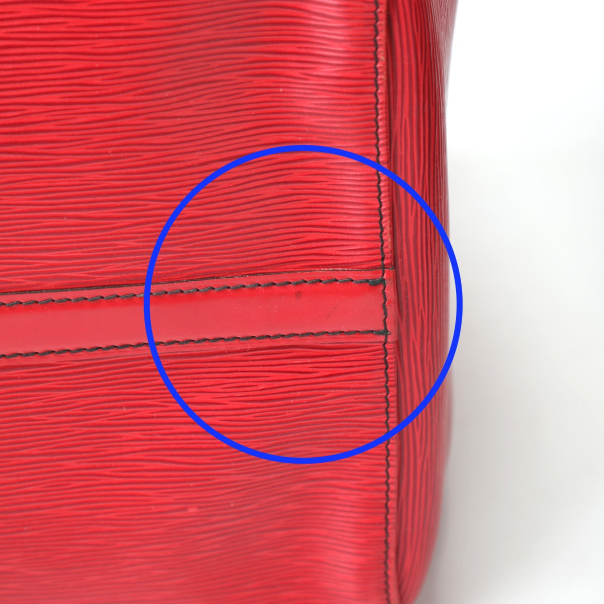 LOUIS VUITTON Boston Duffel bag M42947 Epi Leather Red Epi Keepall 60