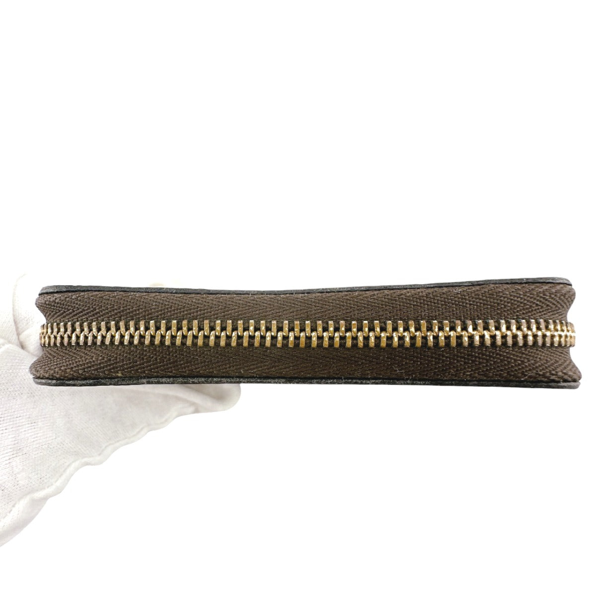 LOUIS VUITTON Coin case M60067 Monogram canvas Brown Coin case Monogram Zip around purse unisex(Unisex) Used