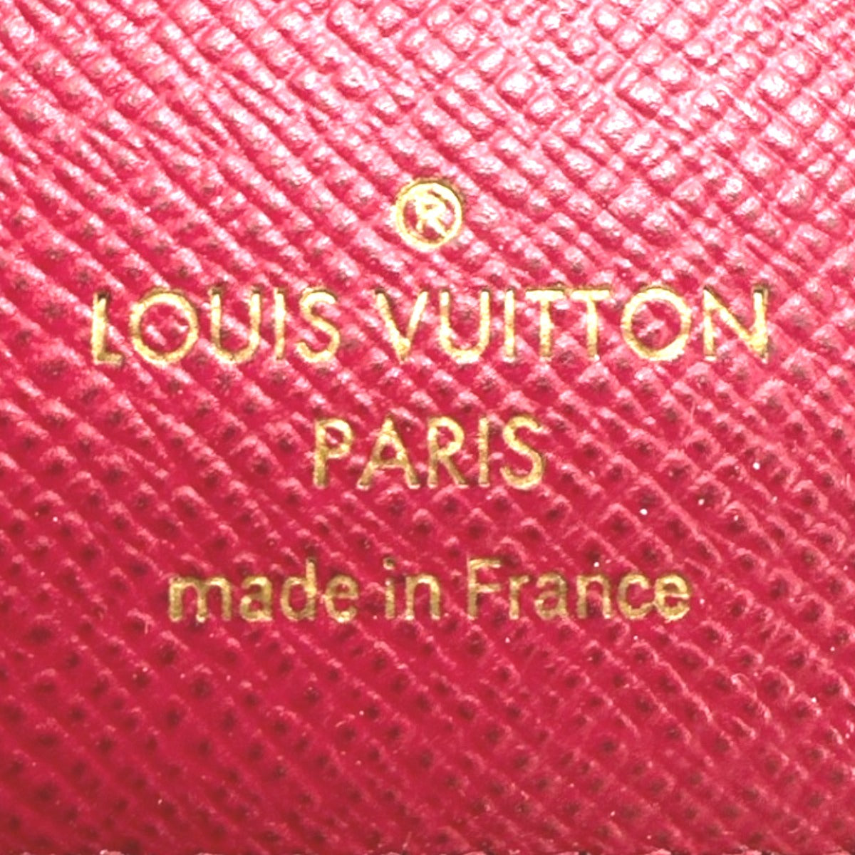 LOUIS VUITTON Coin case M41938 Monogram canvas Red Monogram Portefeuille Victorine