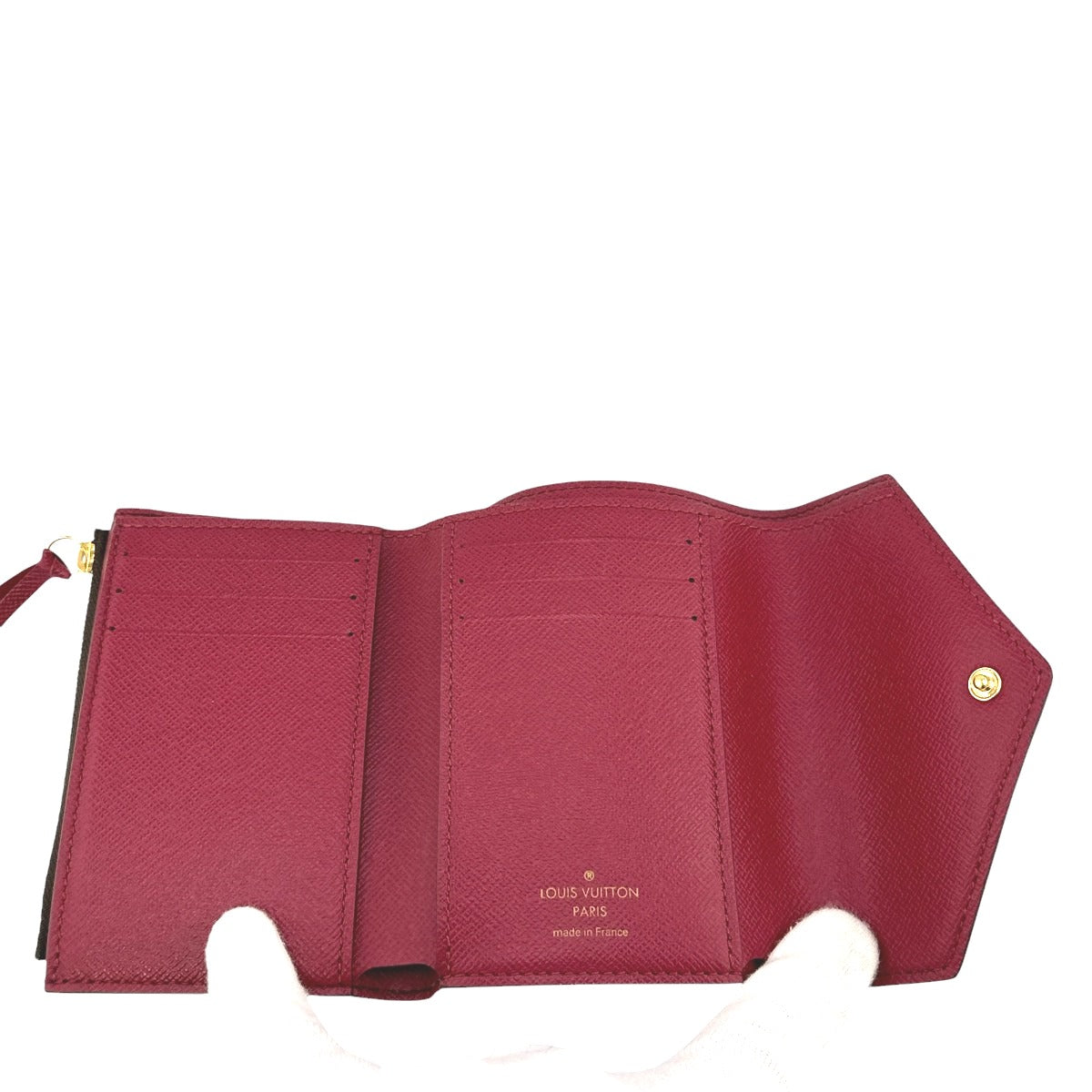LOUIS VUITTON Coin case M41938 Monogram canvas Red Monogram Portefeuille Victorine