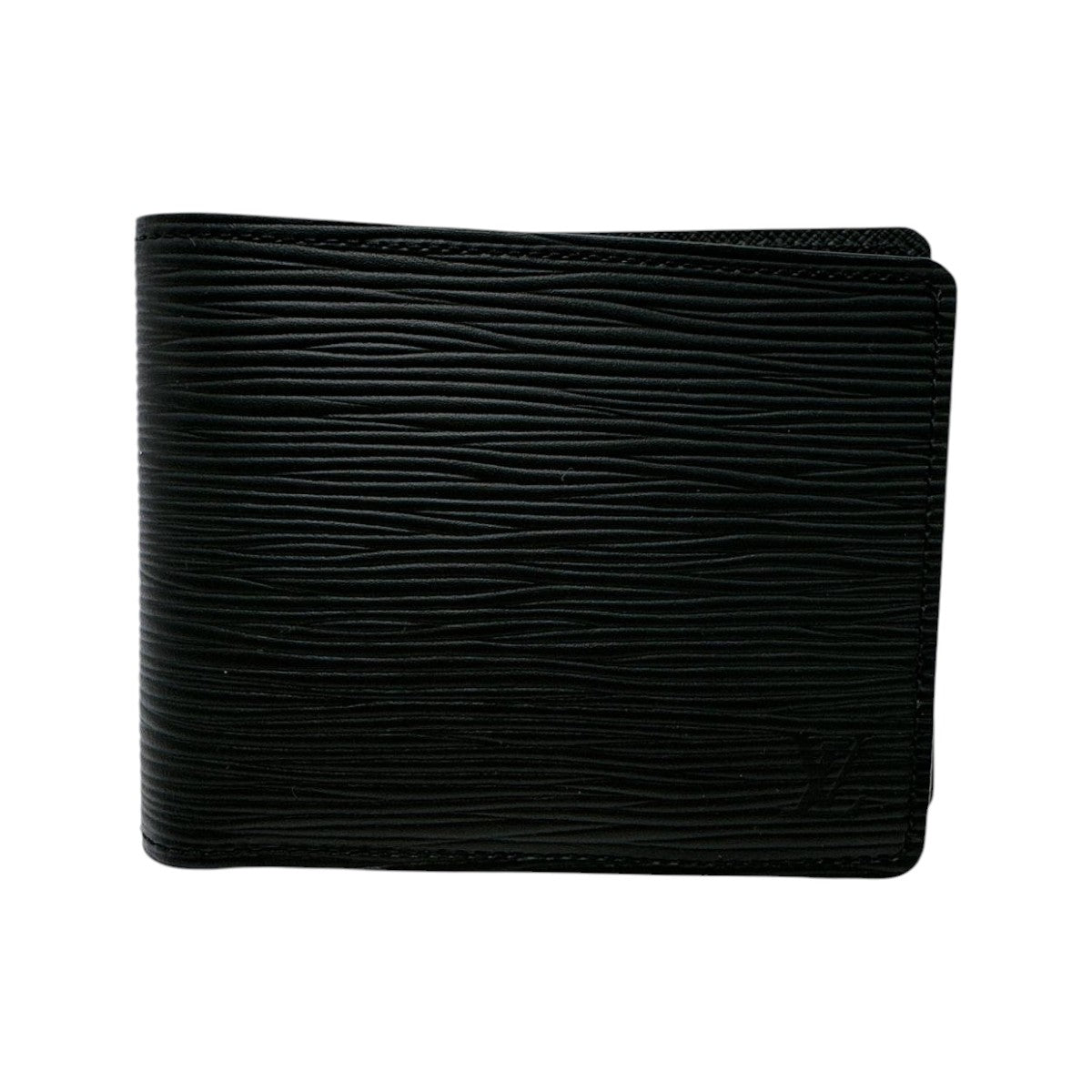 LOUIS VUITTON Bifold Wallet M60662 Epi Leather black Epi Portefeuille