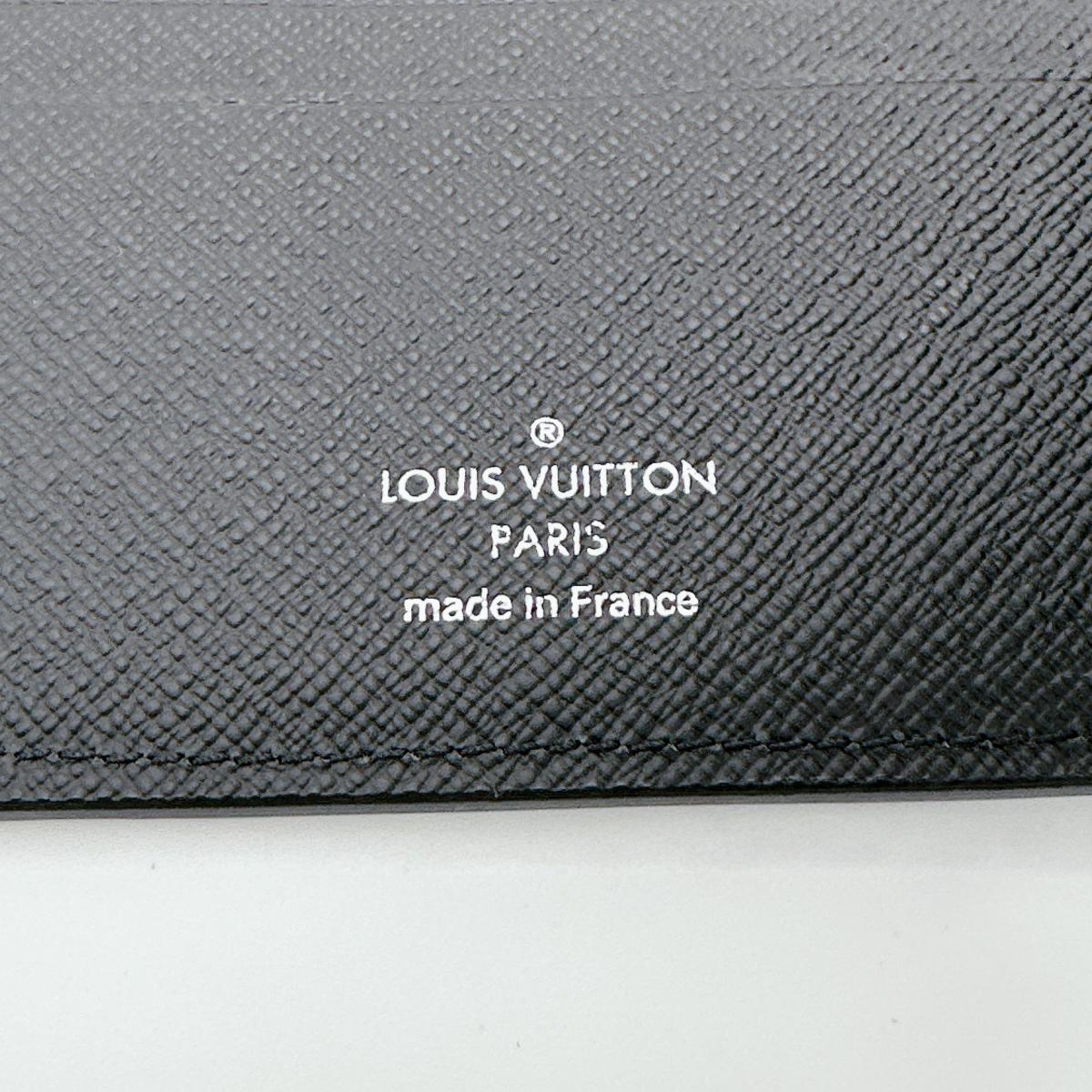 LOUIS VUITTON Bifold Wallet M60662 Epi Leather black Epi Portefeuille