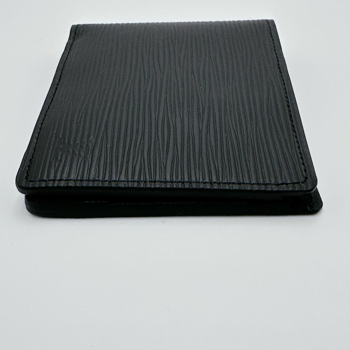 LOUIS VUITTON Bifold Wallet M60662 Epi Leather black Epi Portefeuille