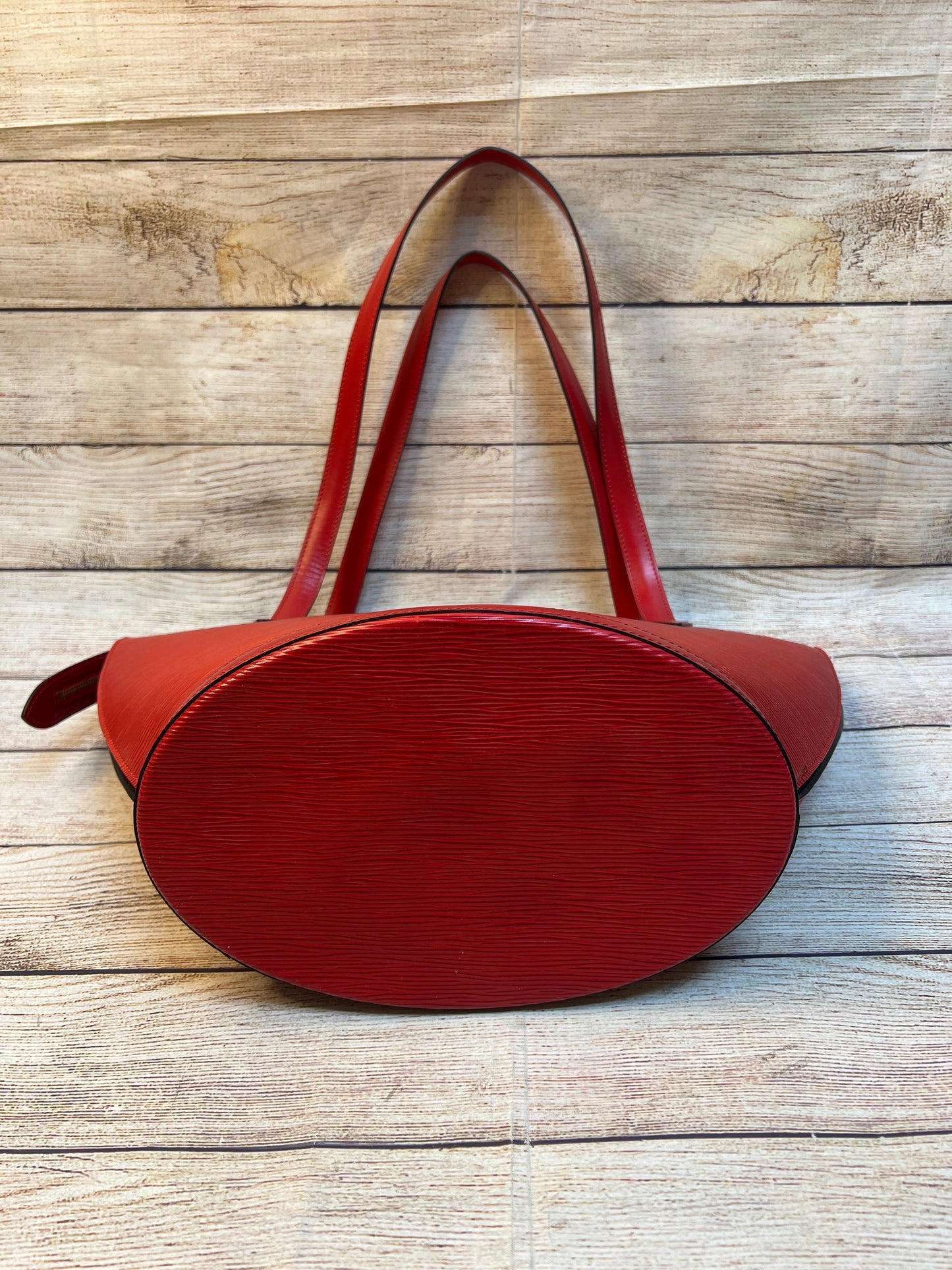 Handbag Leather By Louis Vuitton  Size: Large