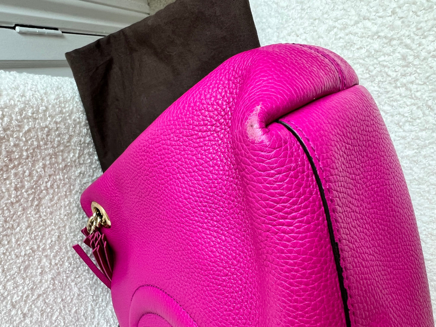 Gucci Pink Soho Chain Tote (RRP £1350)