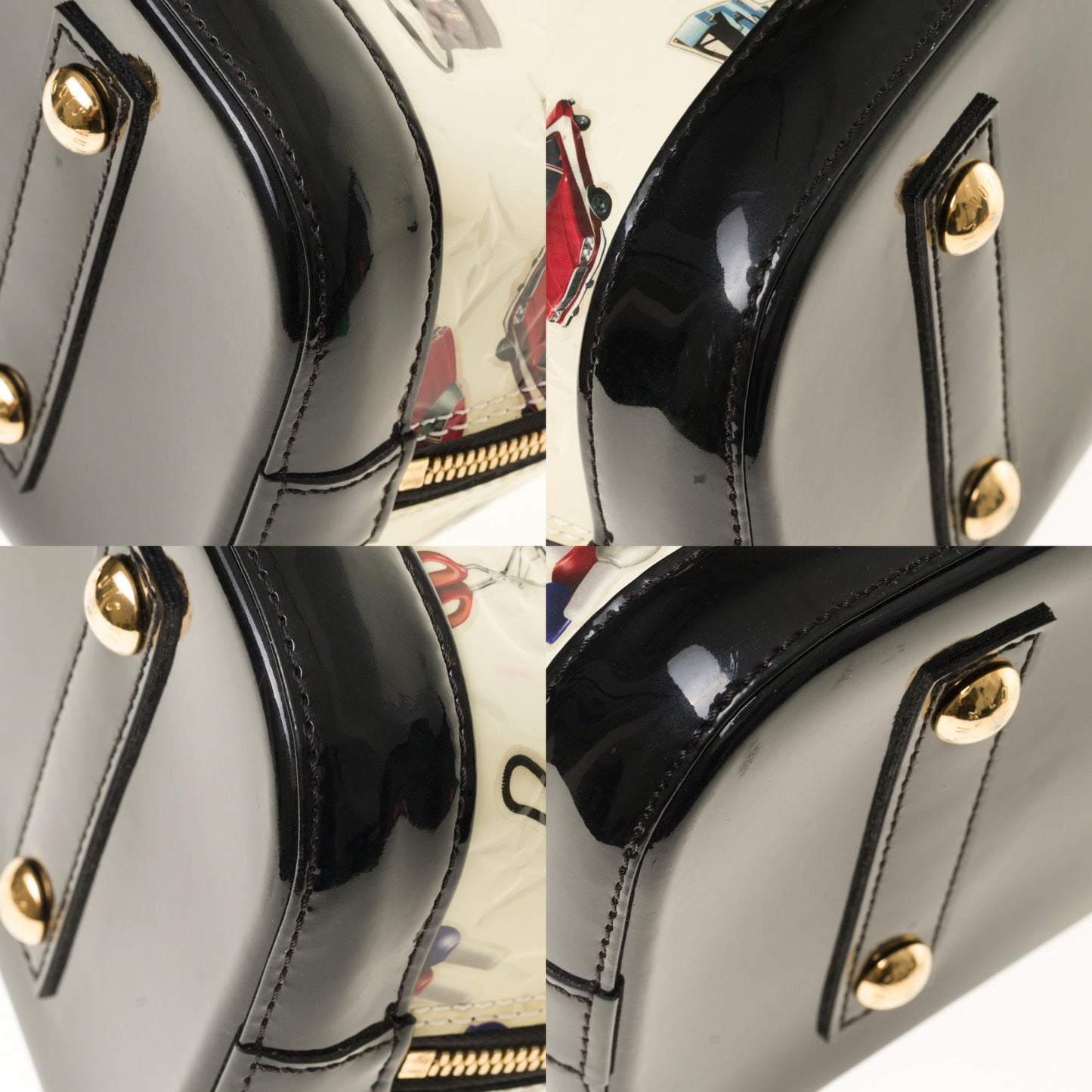 LOUIS VUITTON COLLECTOR Alma "Sticker Animation" handbag by Nicolas Ghesquiere