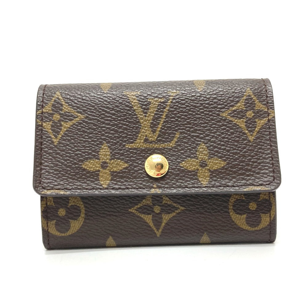 LOUIS VUITTON Coin case M61930 Monogram canvas Brown Monogram Portonet Plat