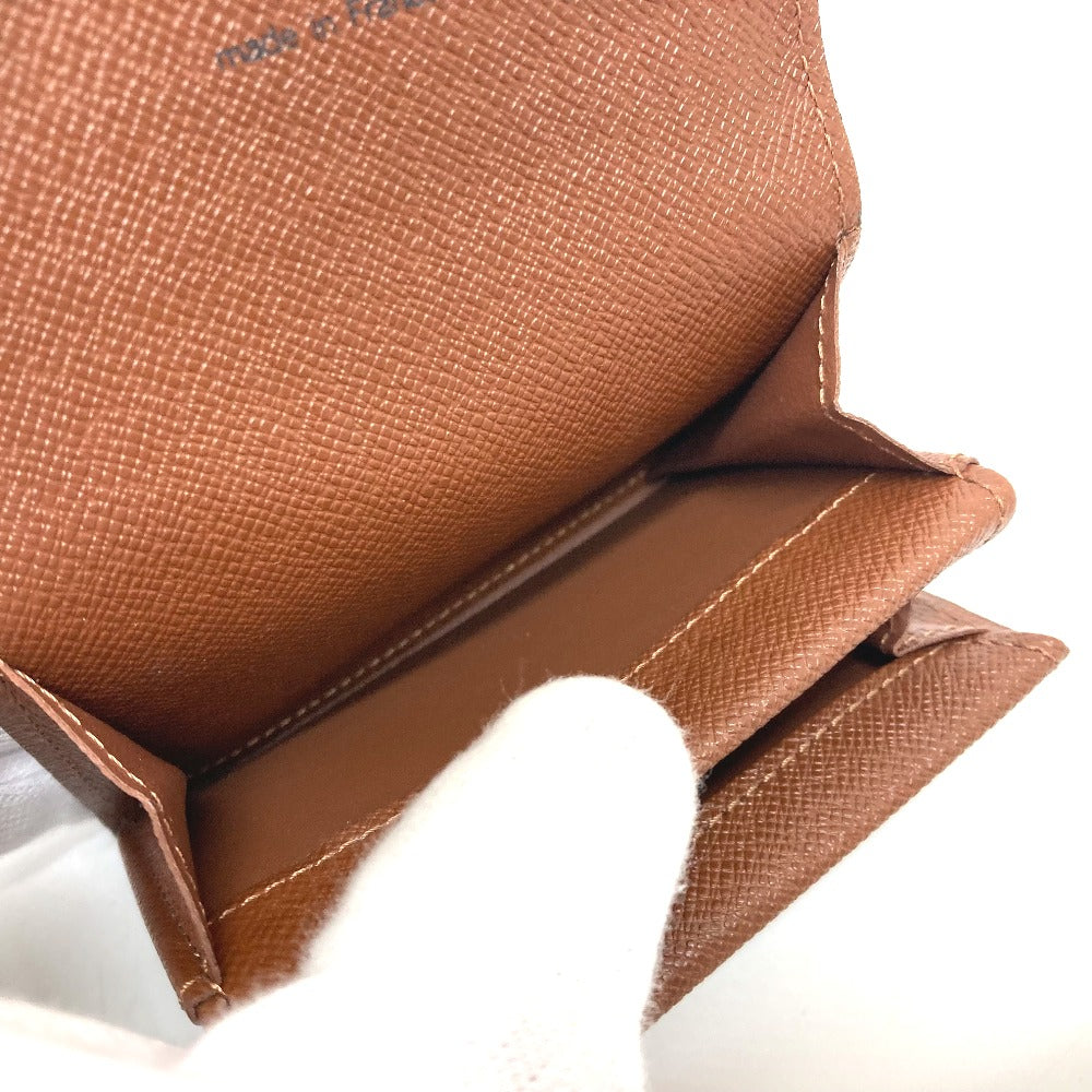 LOUIS VUITTON Coin case M61930 Monogram canvas Brown Monogram Portonet Plat