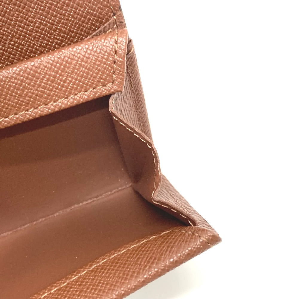 LOUIS VUITTON Coin case M61930 Monogram canvas Brown Monogram Portonet Plat